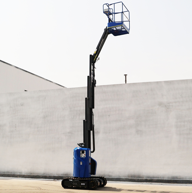 甘南电动自行走桅柱式高空作业平台
