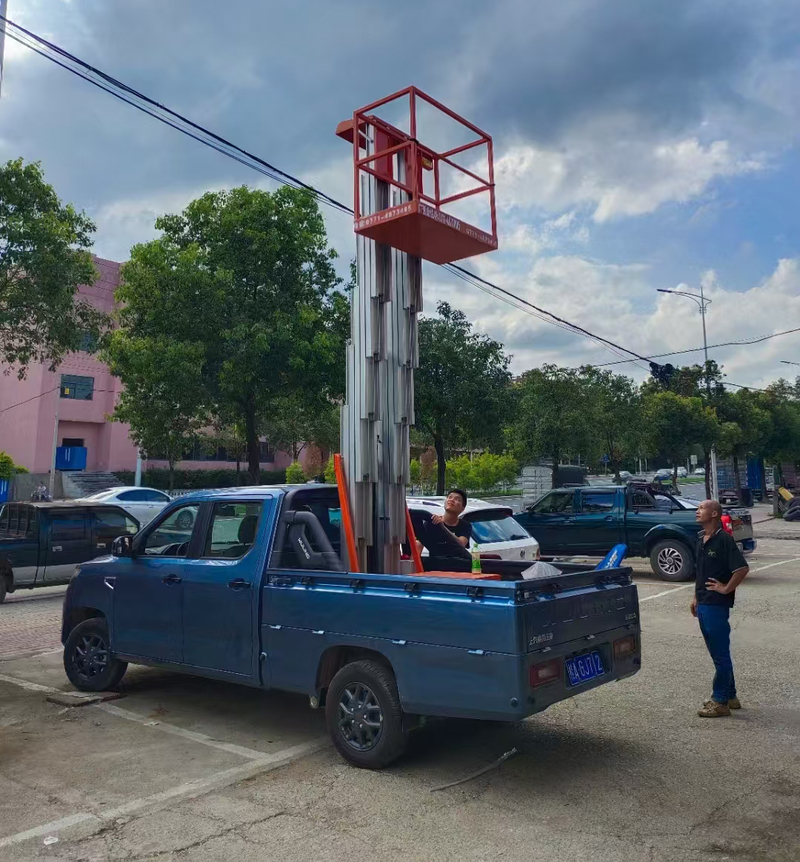 甘南车载铝合金式高空作业车